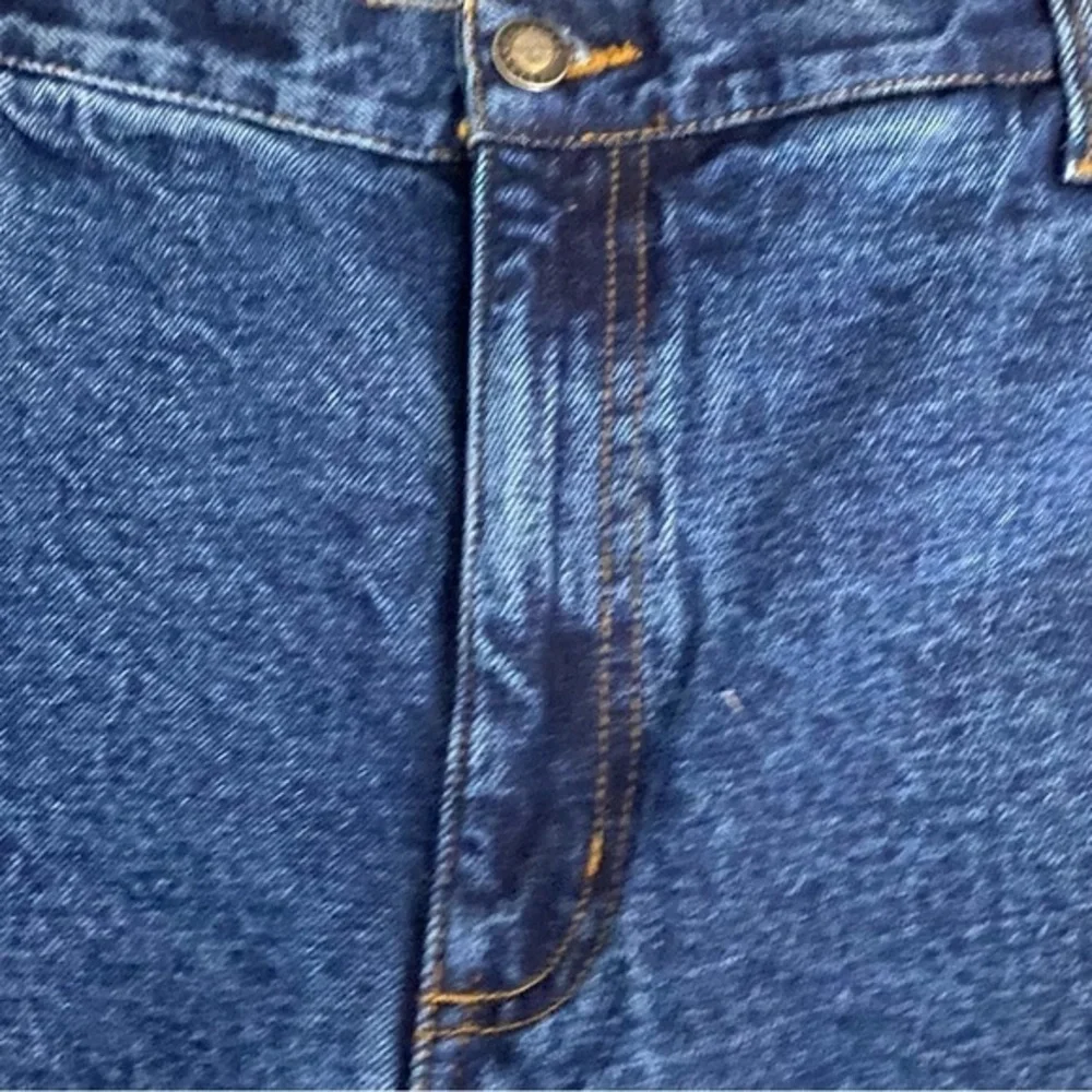 RedHead Jeans Mens Size 42X32 Flannel Lined Blue New‎ Button Fly Zip